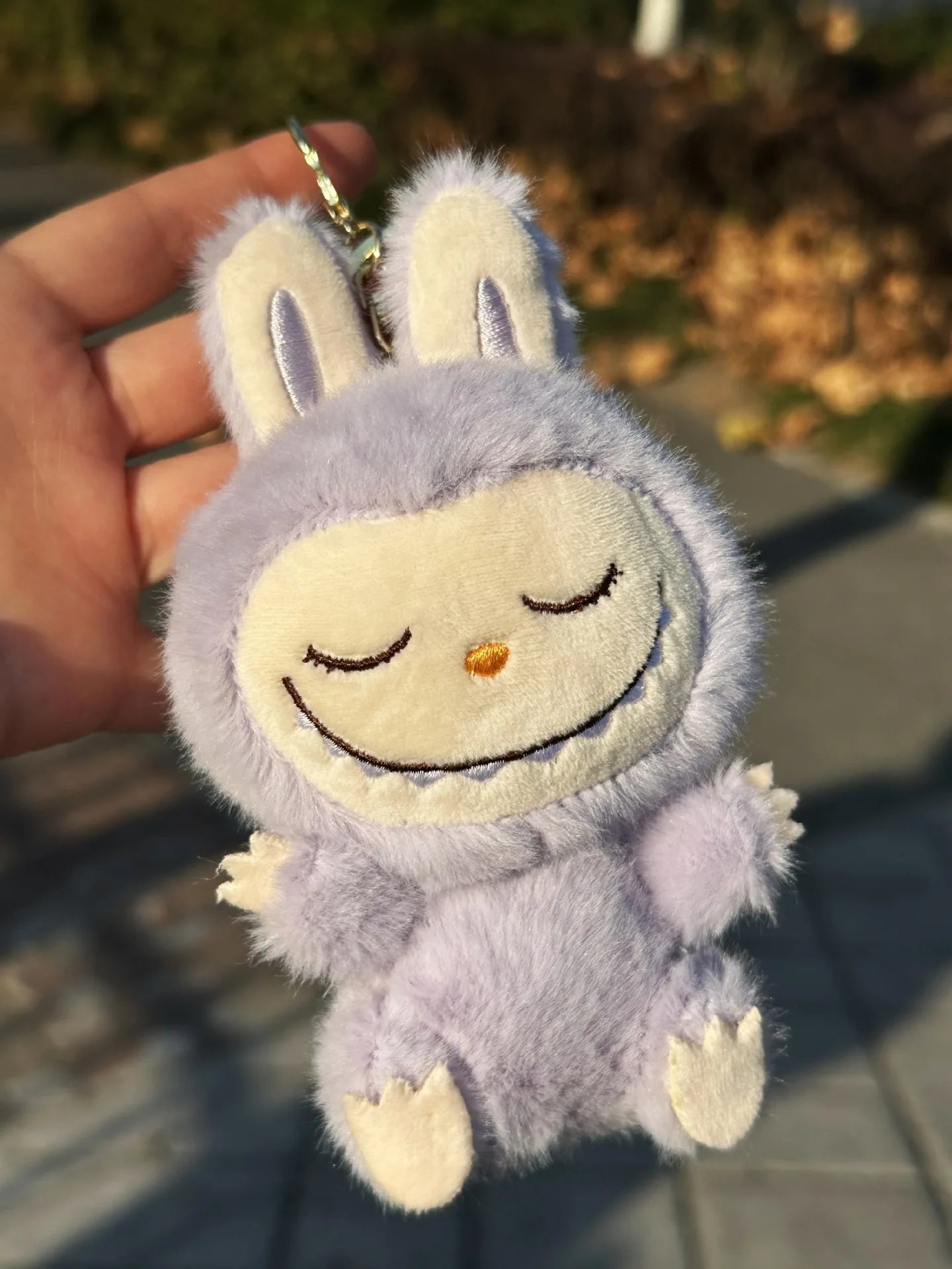 Labubu Plush Keychain