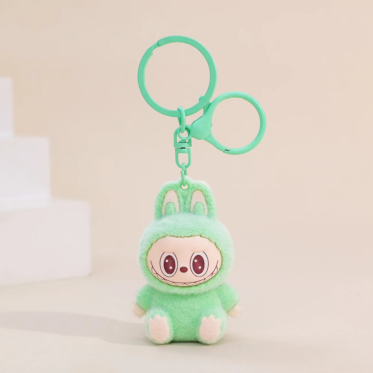 Sitting Labubu Doll Keychain