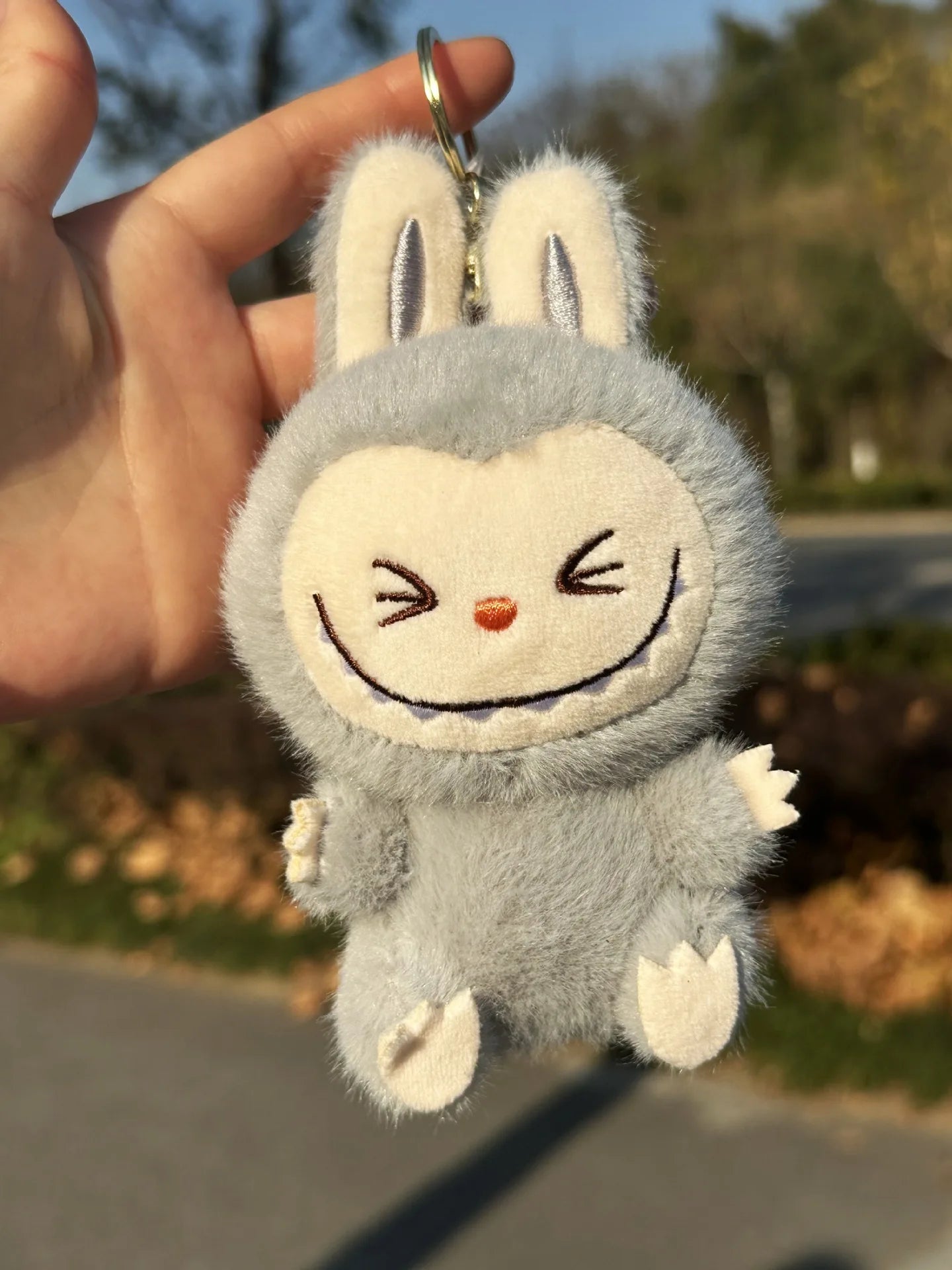 Labubu Plush Keychain