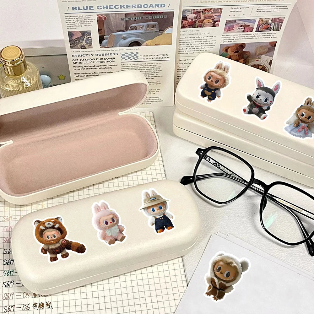 10/30/60PCS Labubu Cute Cartoon Graffiti Stickers