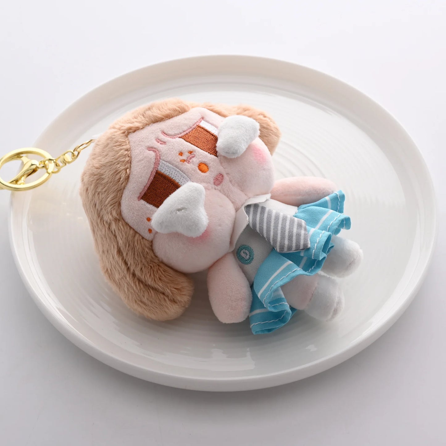 Labubu Plush Keychain