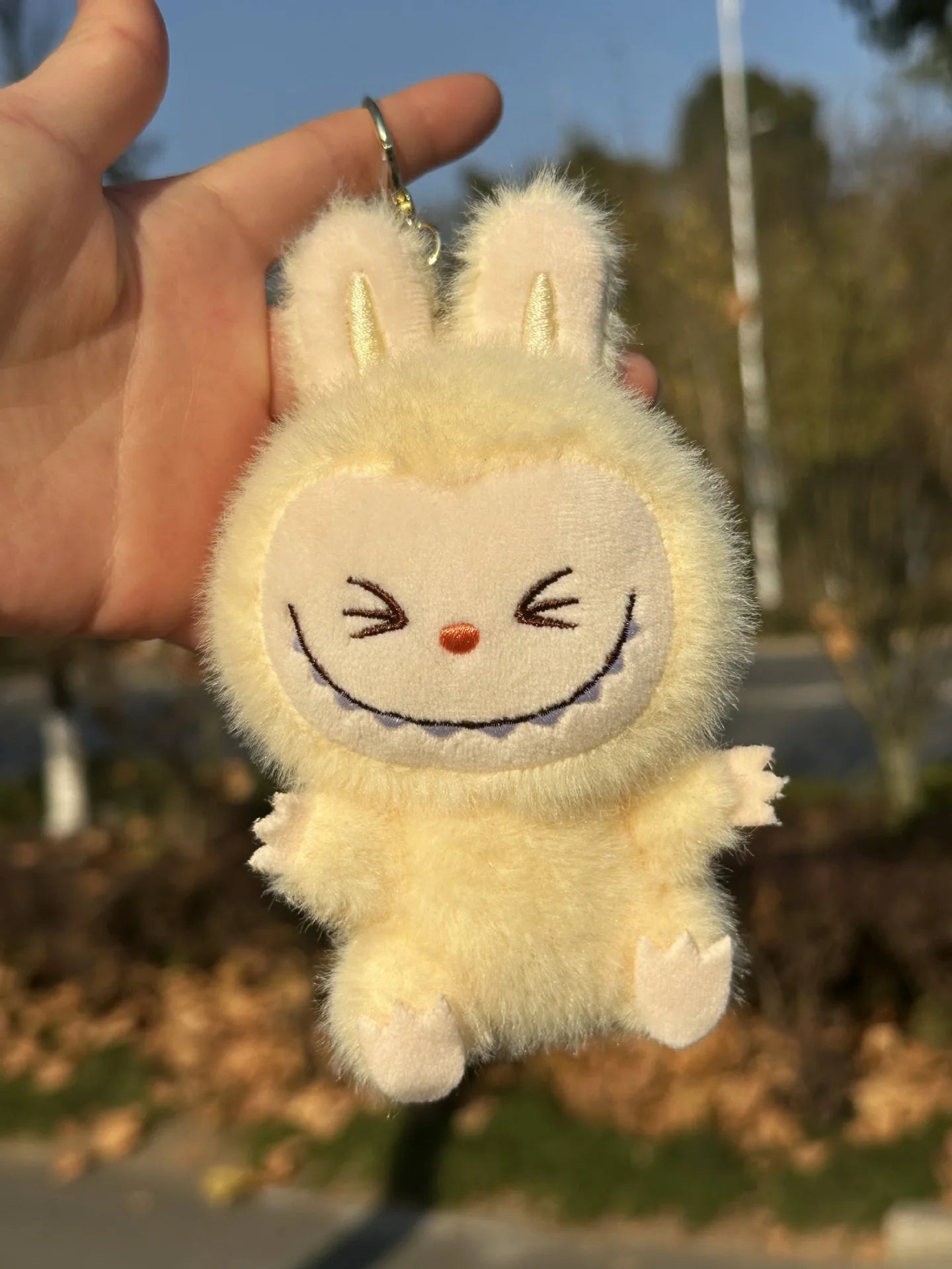 Labubu Plush Keychain