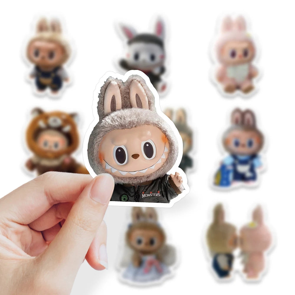 10/30/60PCS Labubu Cute Cartoon Graffiti Stickers