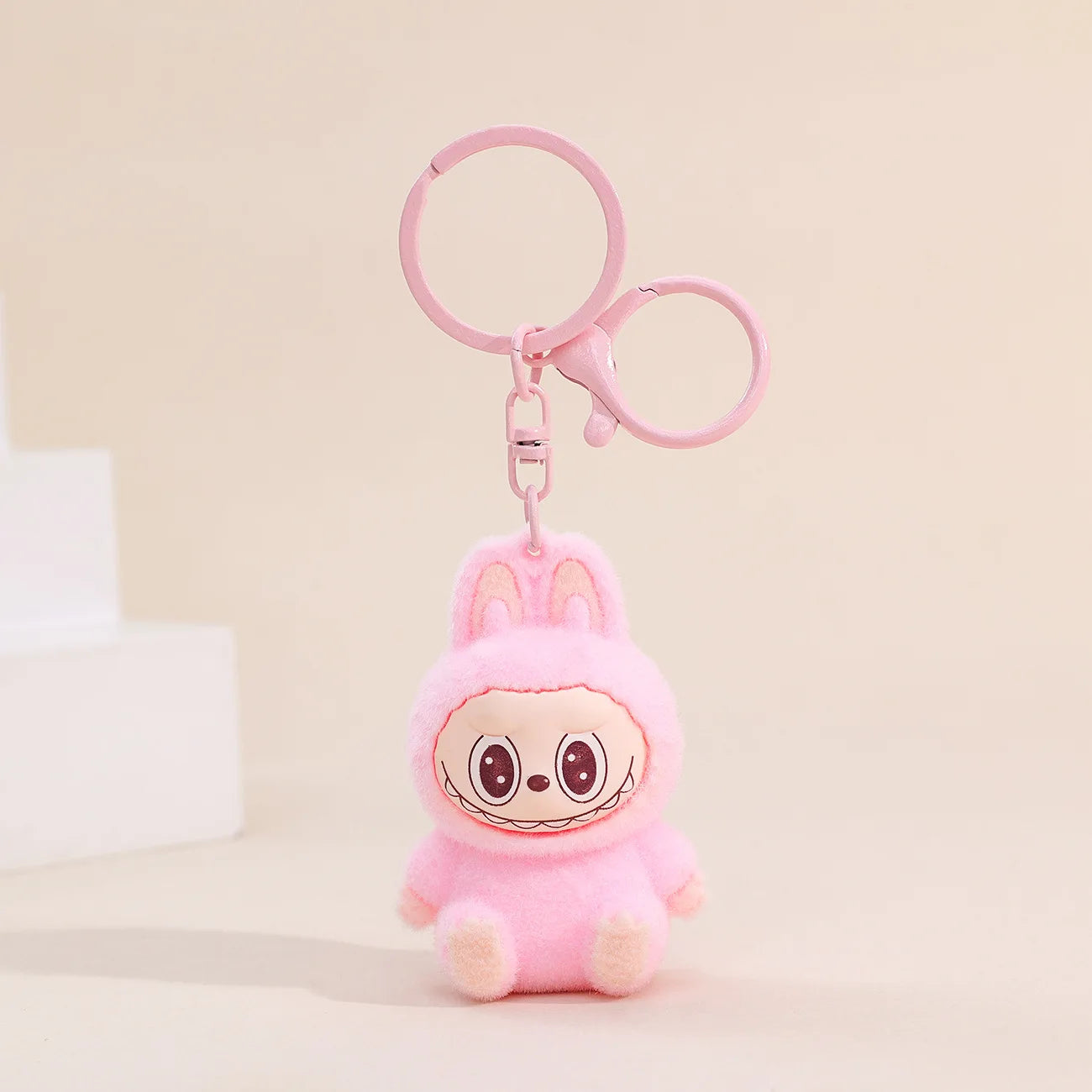 Sitting Labubu Doll Keychain