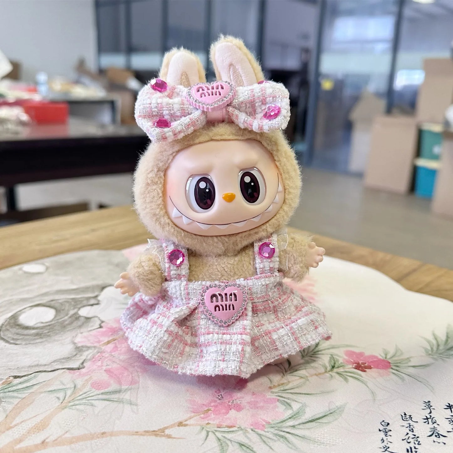 Labubu Summer Dress + Bow Tie