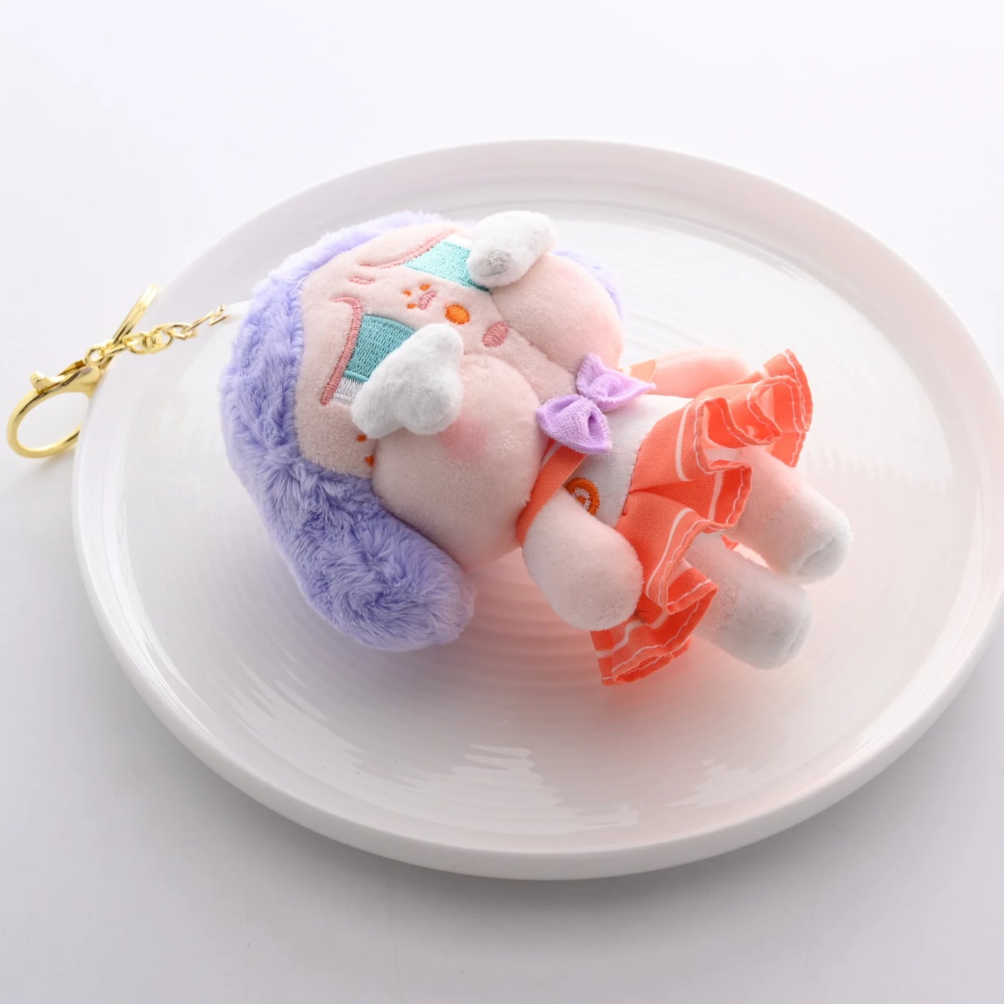 Labubu Plush Keychain