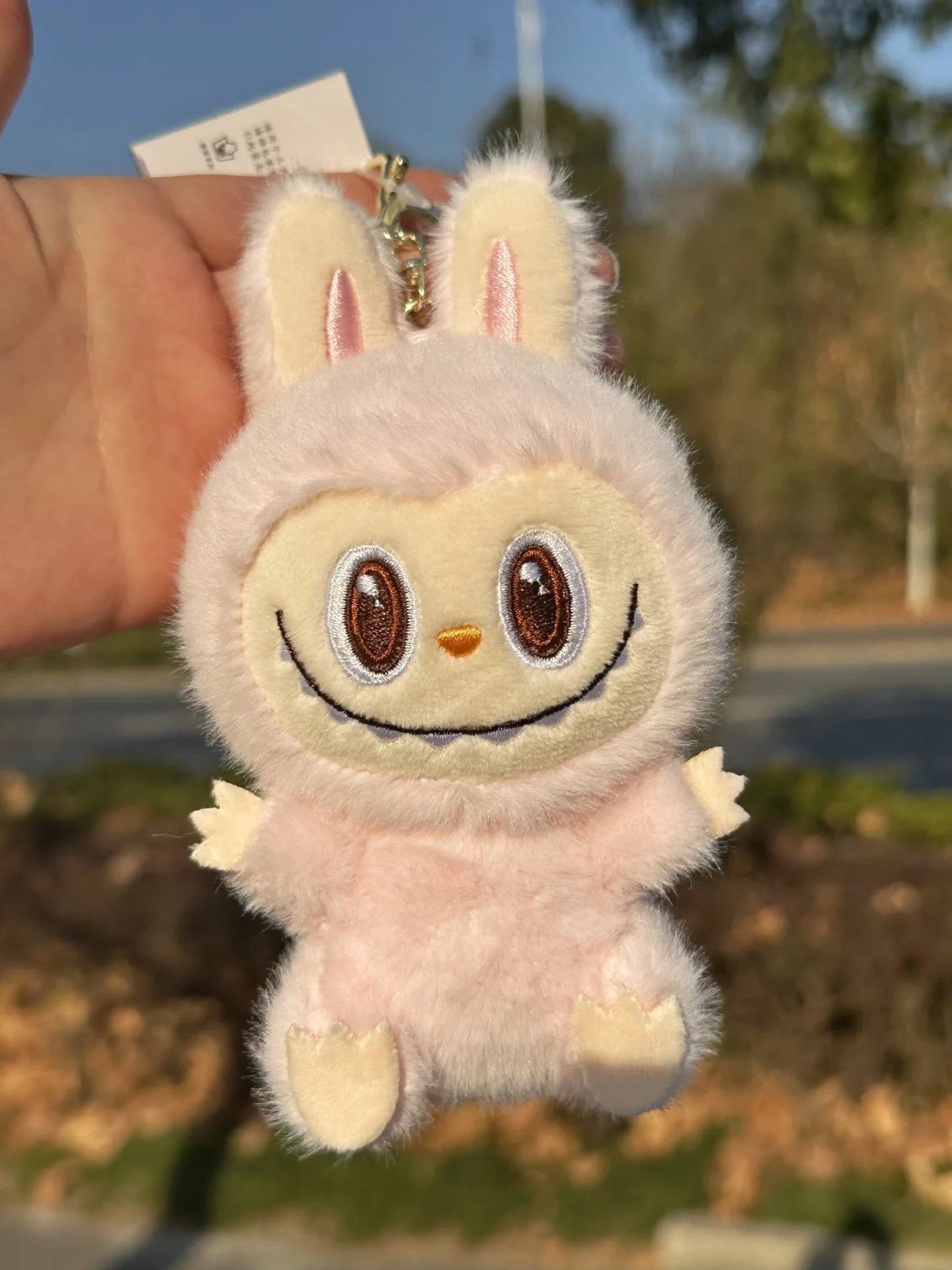 Labubu Plush Keychain