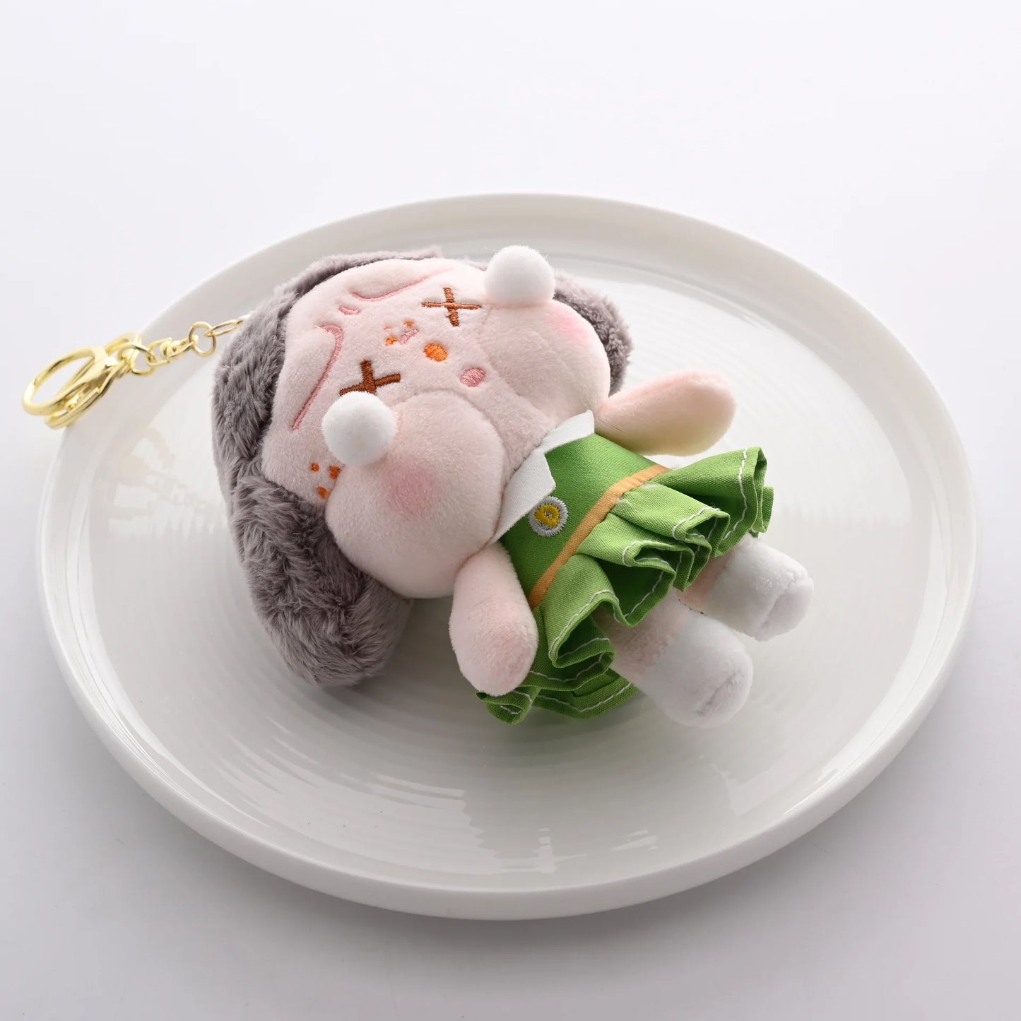 Labubu Plush Keychain