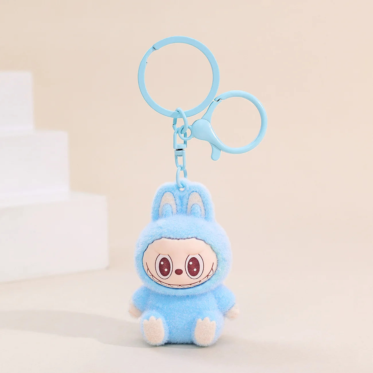 Sitting Labubu Doll Keychain