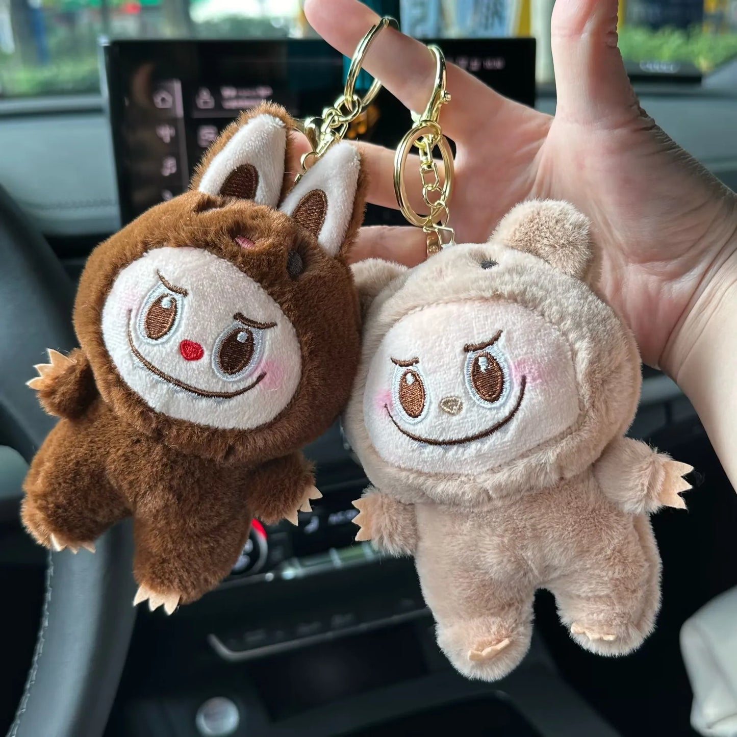 Labubu Plush Keychain