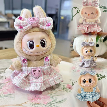 Labubu Summer Dress + Bow Tie
