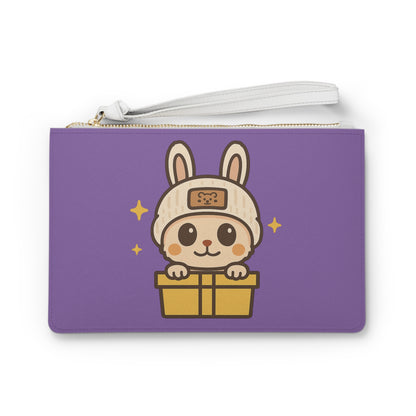 Purple LabuLand Clutch Bag