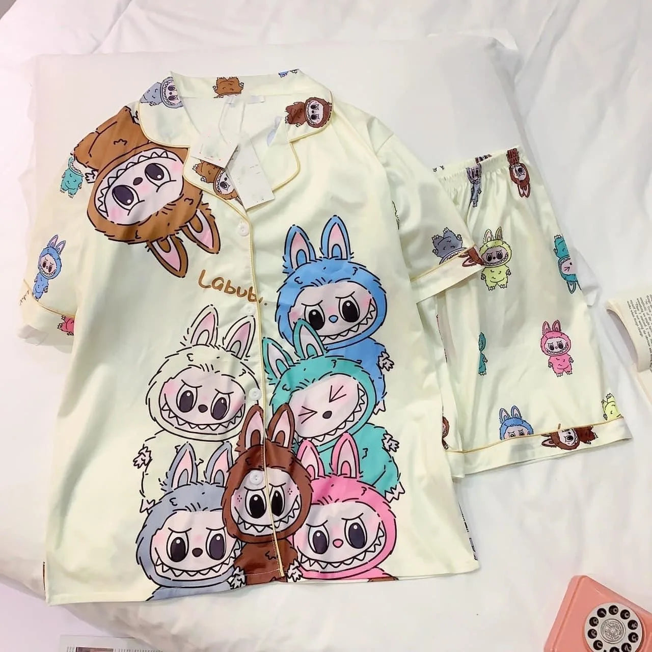 Cute Labubu Pajamas