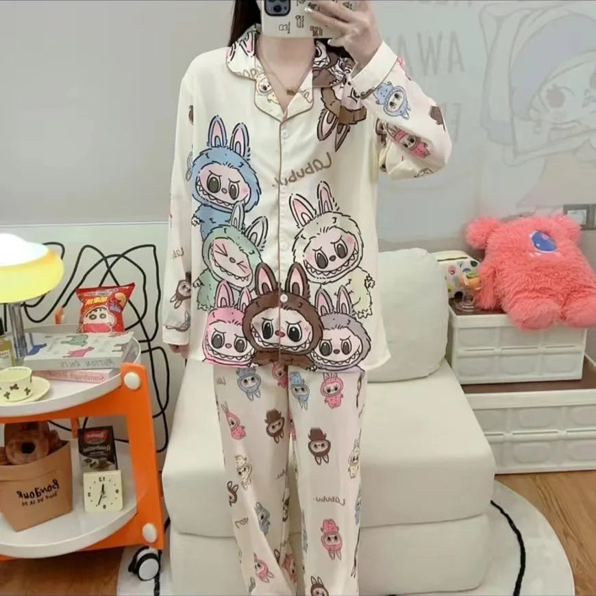 Cute Labubu Pajamas
