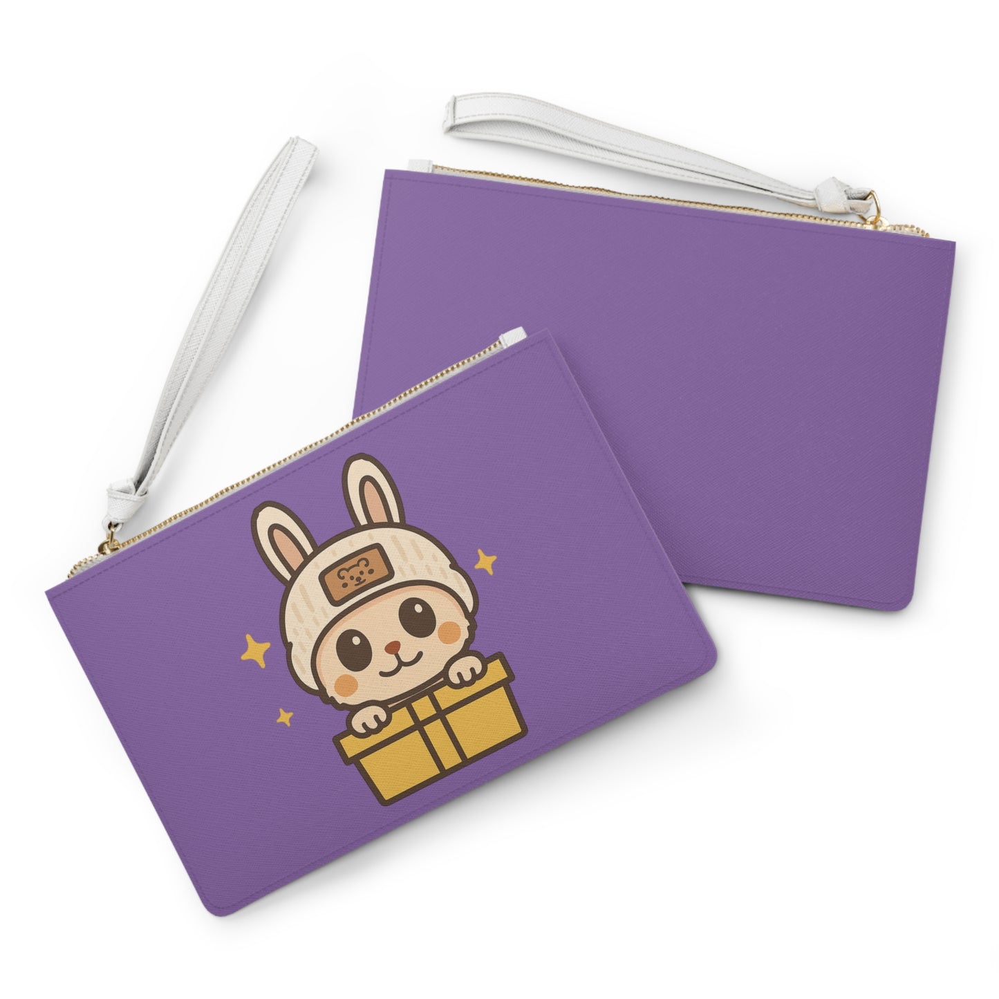 Purple LabuLand Clutch Bag