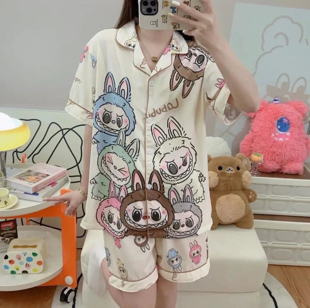 Cute Labubu Pajamas