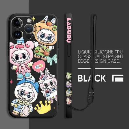 Labubu Kawaii Phone Case for iPhone