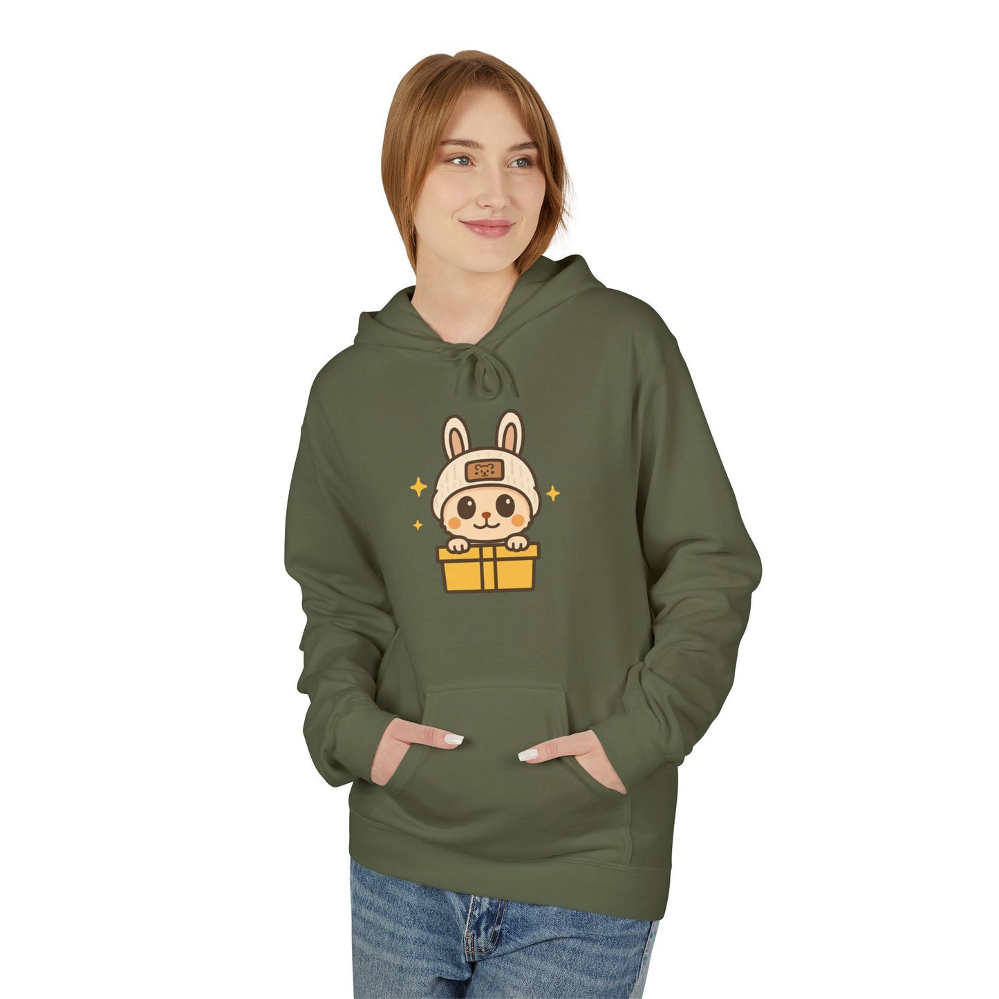 Unisex Midweight Fleece Hoodie