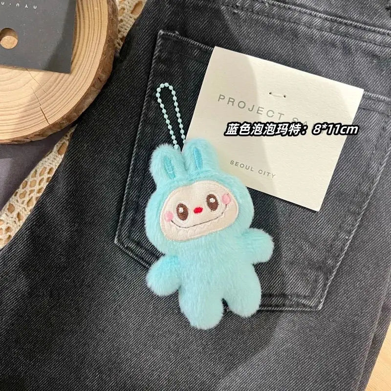 Labubu Plush Doll Keychain