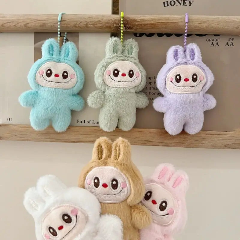 Labubu Plush Doll Keychain