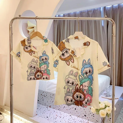 Cute Labubu Pajamas