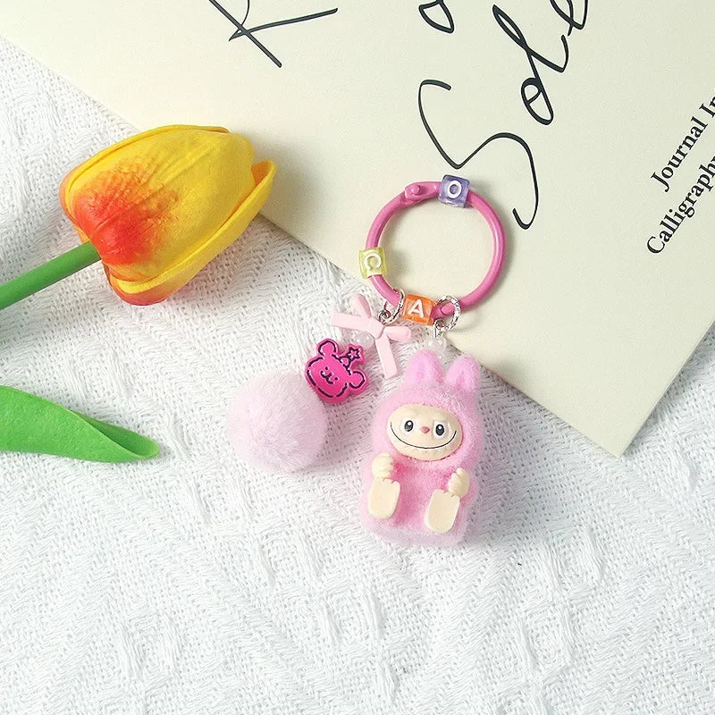 Labubu Monster Keychain