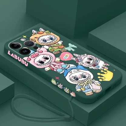 Labubu Kawaii Phone Case for iPhone