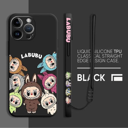 Labubu Kawaii Phone Case for iPhone