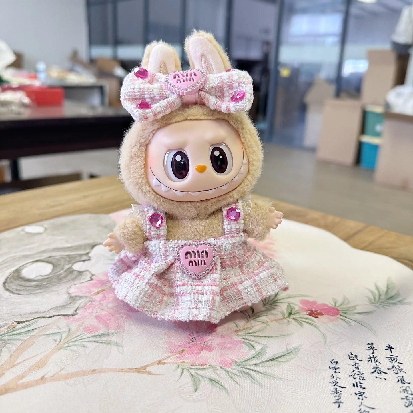 Labubu Summer Dress + Bow Tie