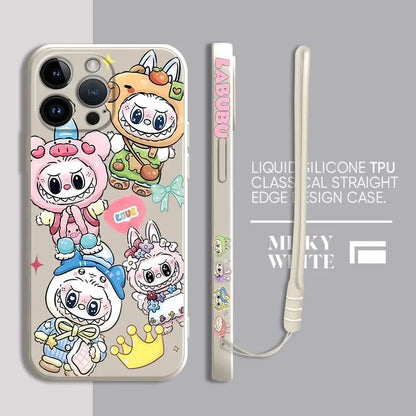 Labubu Kawaii Phone Case for iPhone