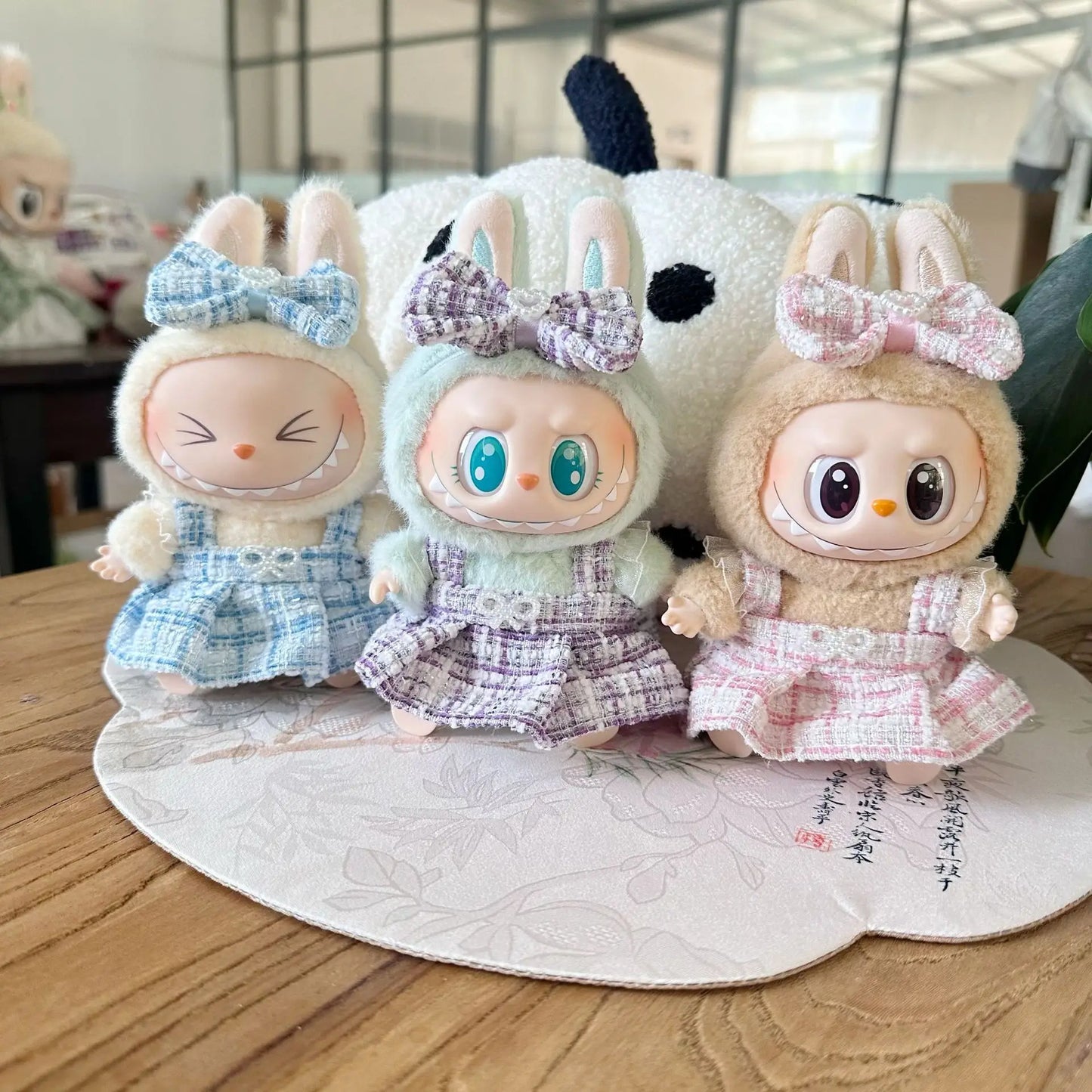 Labubu Summer Dress + Bow Tie