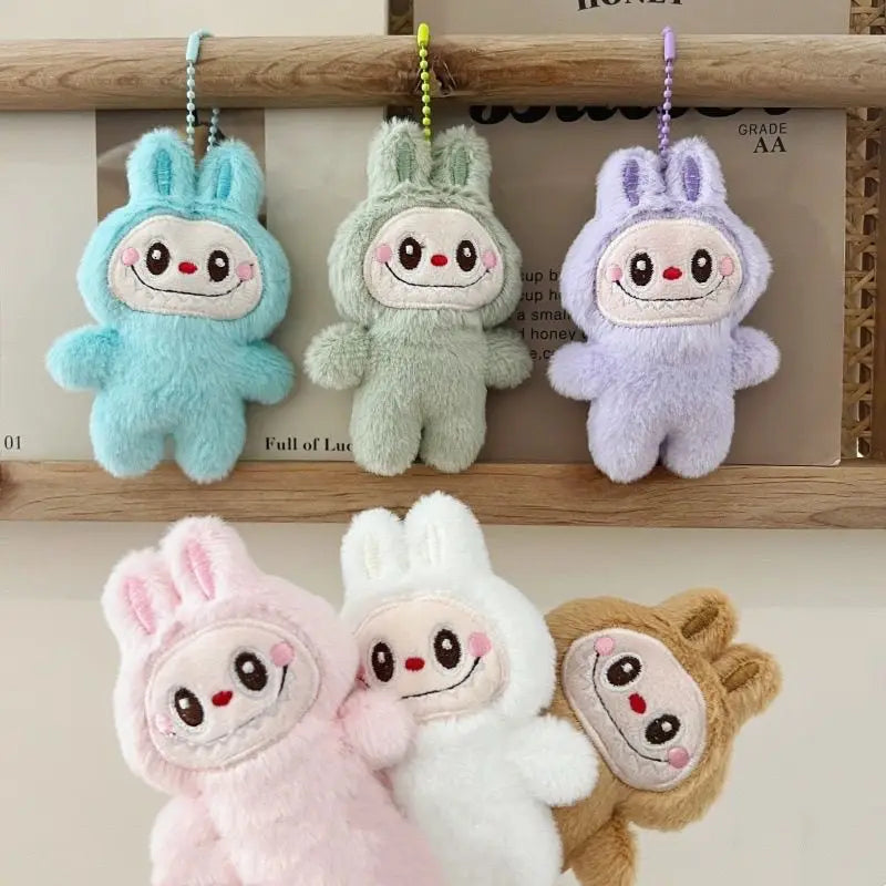 Labubu Plush Doll Keychain