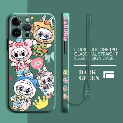 Labubu Kawaii Phone Case for iPhone